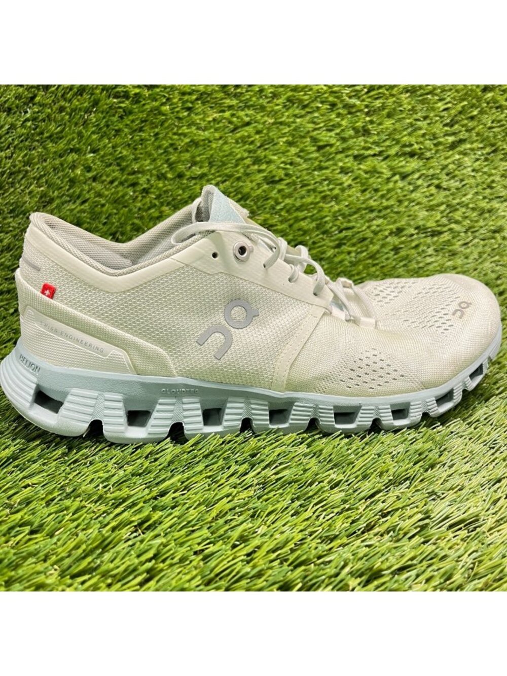 On Cloud X Womens Size 9.5 Gray Surf Athletic Running Walking Shoes Sneakers